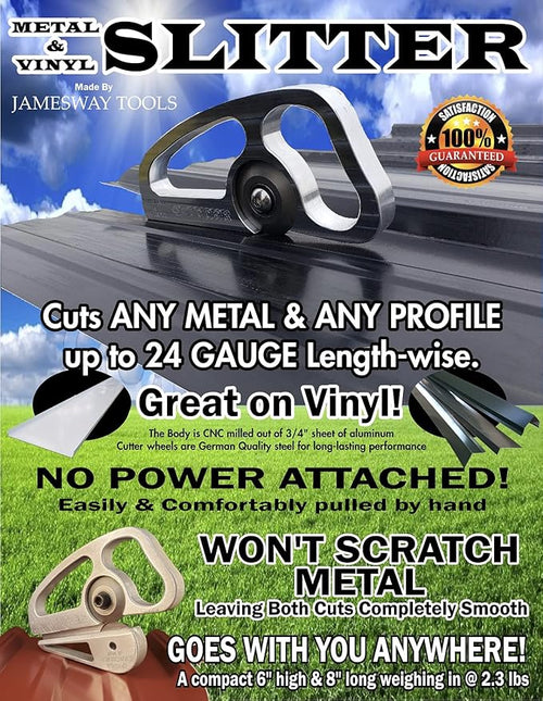 Metal & Vinyl Cutting Tool – Precision Cutter for Metal, Roofing & Vinyl Siding