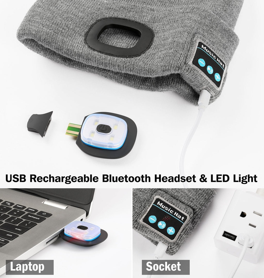 🔥Hot Sale 49% OFF🔥-3-in-1 Function Bluetooth Beanie🌟