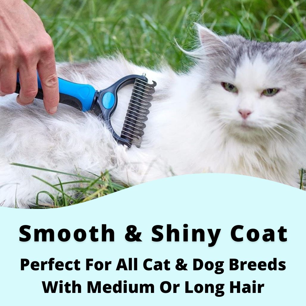 🐱🐶Professional Deshedding Tool For Dogs And Cats