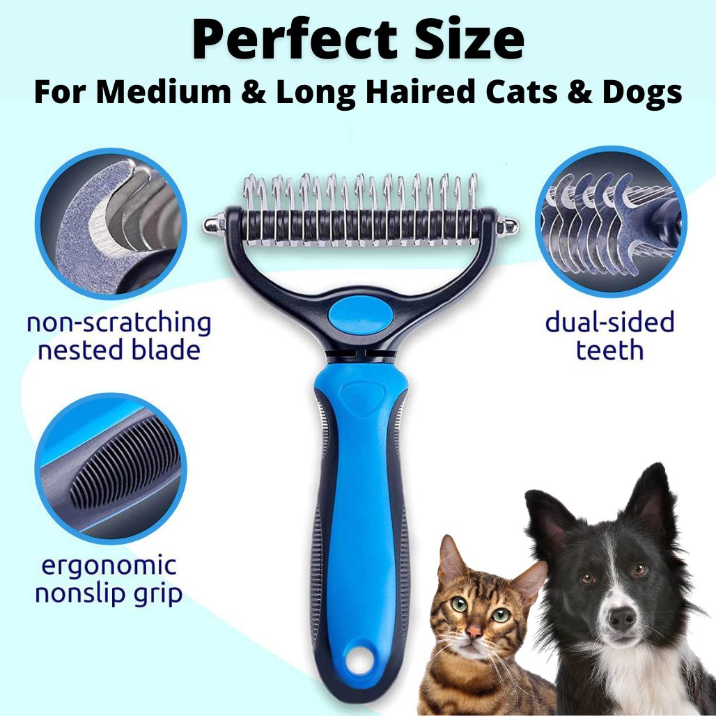 🐱🐶Professional Deshedding Tool For Dogs And Cats