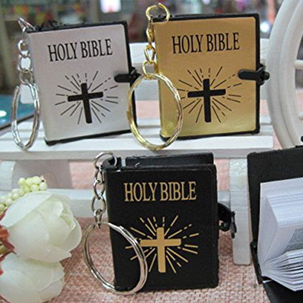✝️Readable Mini Holy Bible Keychain