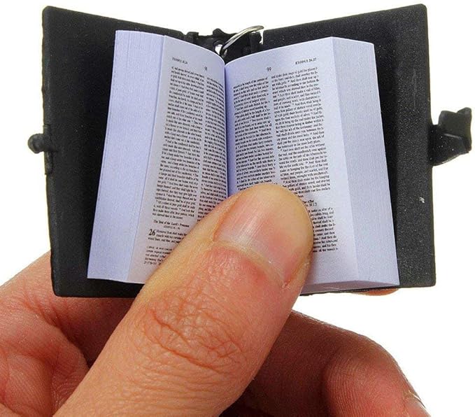 ✝️Readable Mini Holy Bible Keychain