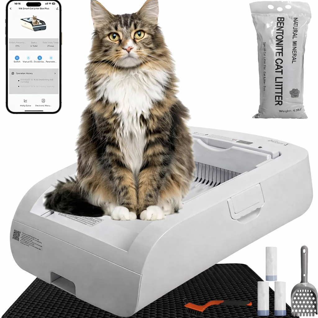 Self-Cleaning Cat Litter Box